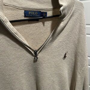 Polo Ralph Lauren sweater light tan size medium